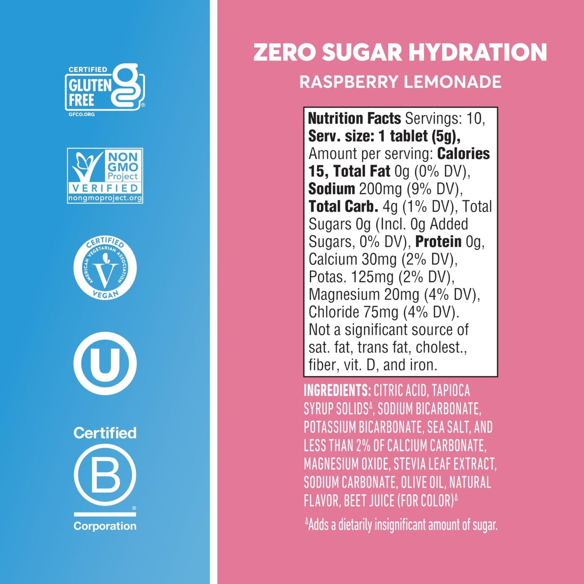 Nuun Zero Sugar Hydration Electrolyte Tablets - Sodium, Potassium, Chloride, Calcium, Magnesium, Light & Delicious Fruit Flavors, No Sugar, Gluten Free, Vegan, - PrimeBioHealth - canada supplements