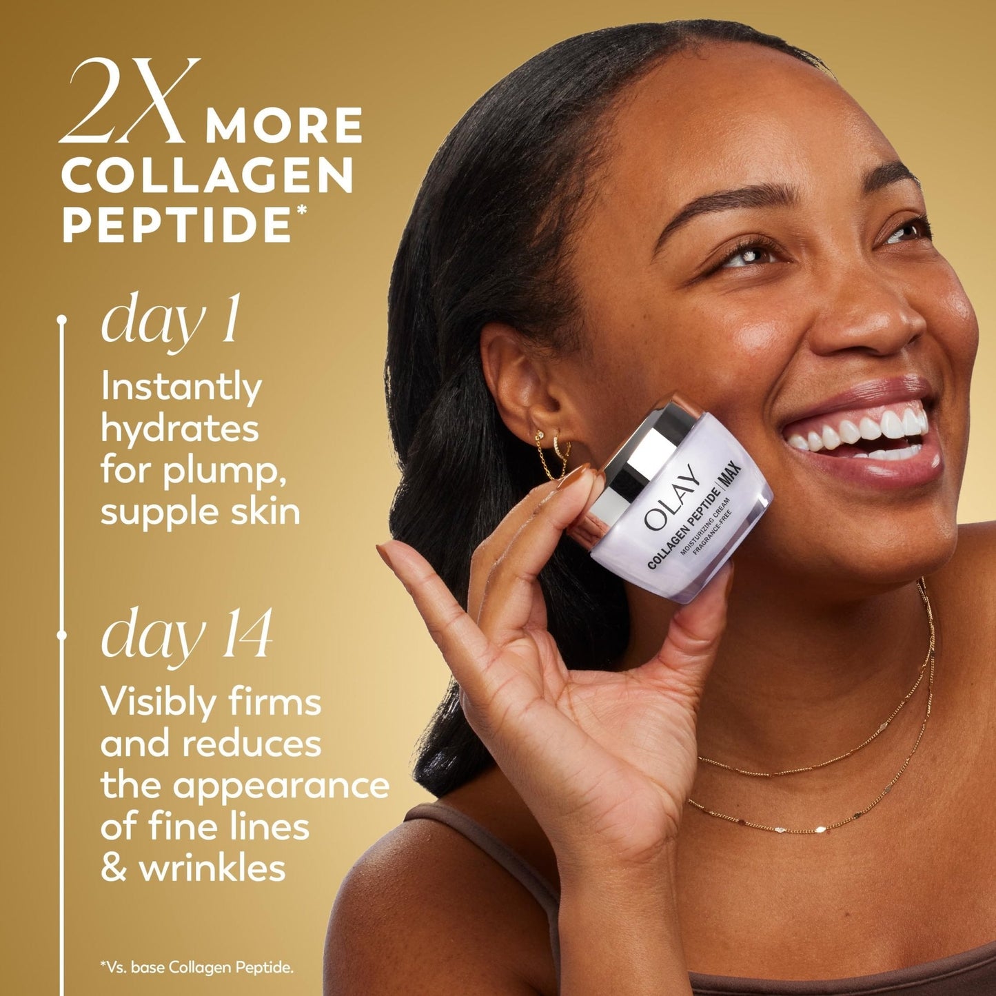 Olay Collagen Peptide Face Moisturizer, Firming Cream for Women, Fragrance-Free, Non-Greasy - Hydrating, Anti-Aging, Anti-Wrinkle - PrimeBioHealth - canada supplements