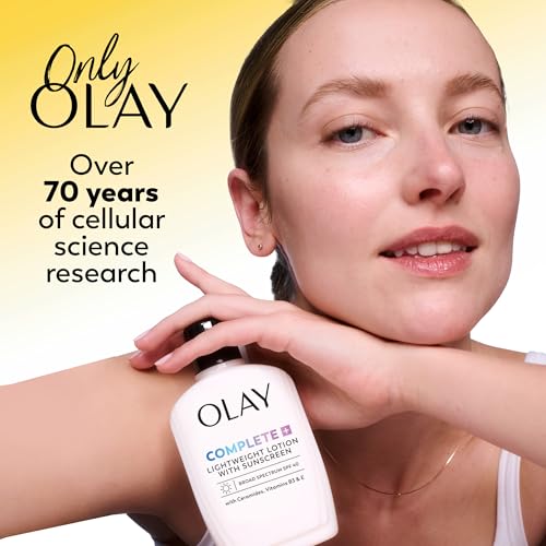 Olay Complete+ Face Moisturizer with Sunscreen SPF 40, For Sensitive Skin, Broad Spectrum Sun Protection, Fragrence-Free - PrimeBioHealth - canada supplements