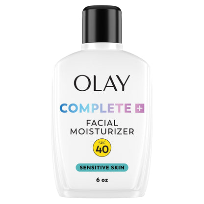 Olay Complete+ Face Moisturizer with Sunscreen SPF 40, For Sensitive Skin, Broad Spectrum Sun Protection, Fragrence-Free - PrimeBioHealth - canada supplements