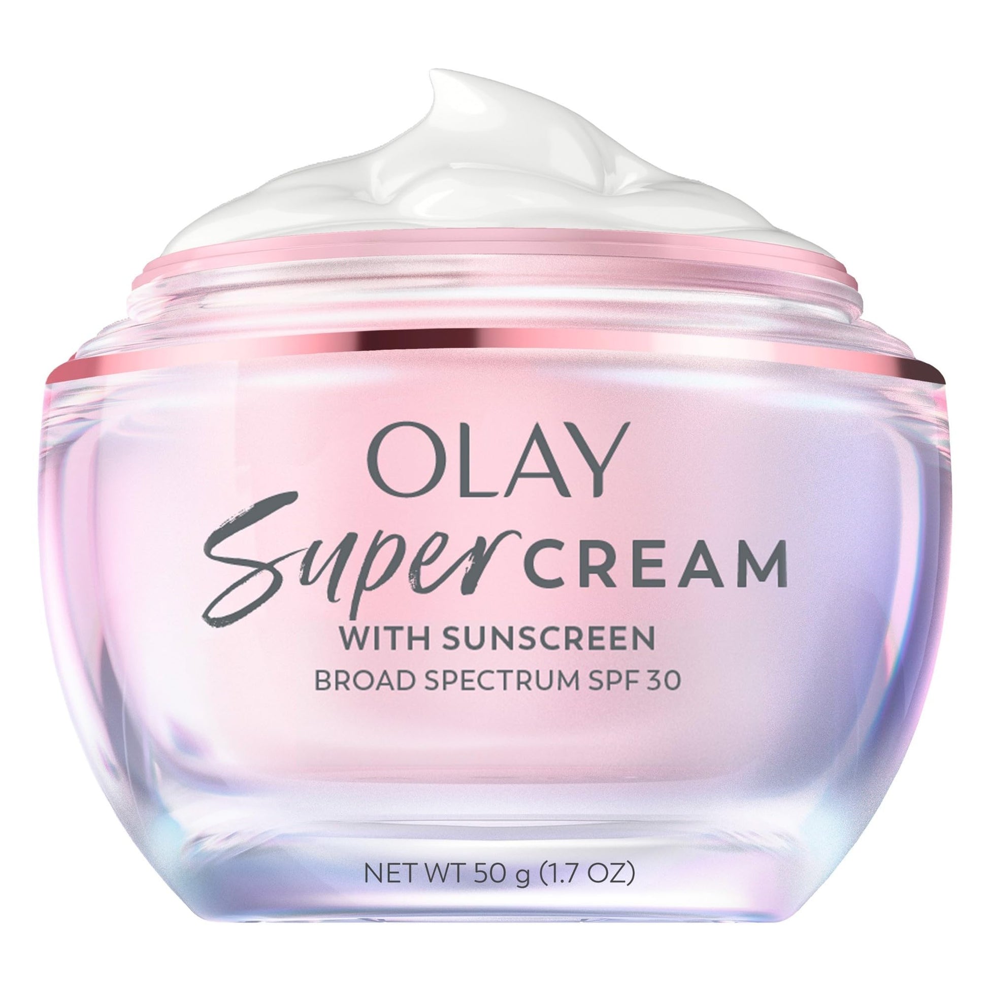 Olay Super Cream with Sunscreen SPF 30, Lightweight Face Moisturizer with Sun Protection - PrimeBioHealth - canada supplements