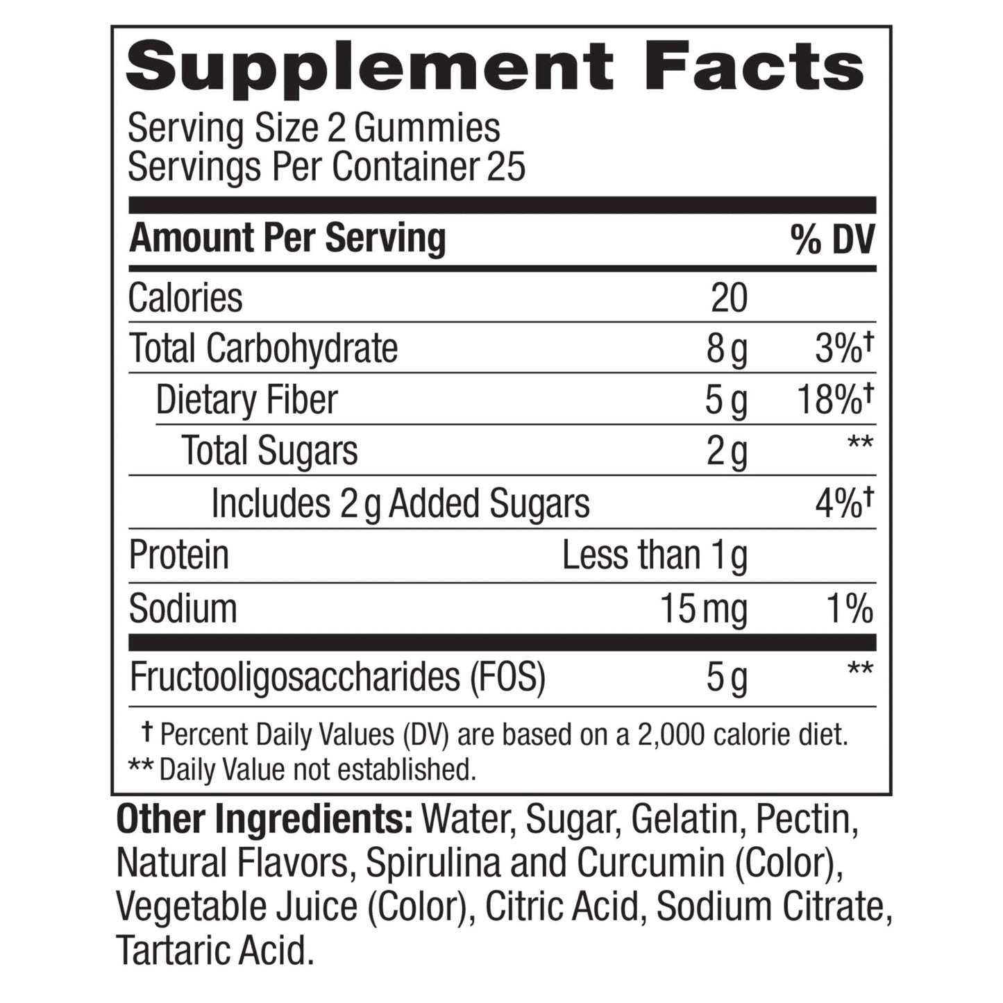 OLLY Fiber Gummy Rings, 5g Prebiotic Fiber, FOS (Fructo-oligosaccharides), Digestive Support, Berry Melon 50ct - PrimeBioHealth - canada supplements