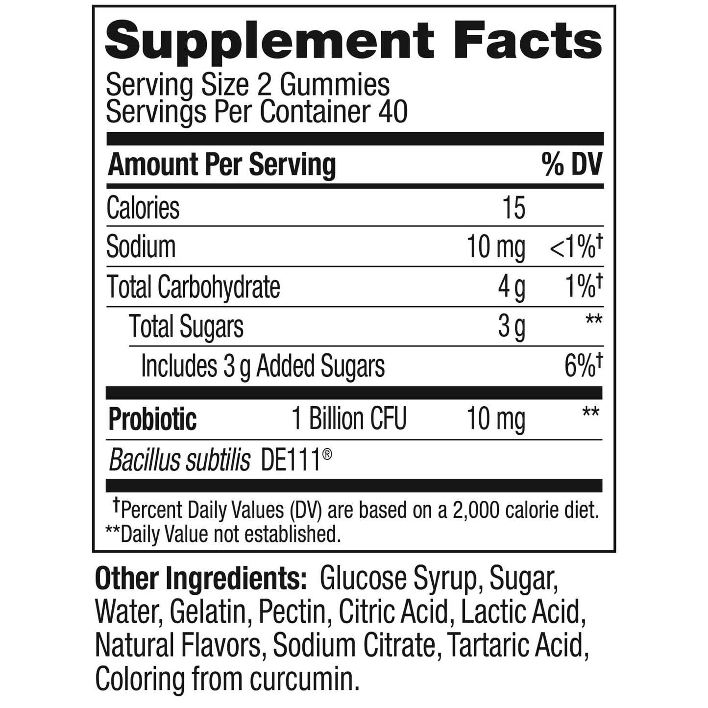 OLLY Probiotic Gummy, 1 Billion CFUs, Immune and Digestive Support, Chewable Probiotic Supplement, Mango, 80 Count - PrimeBioHealth - canada supplements