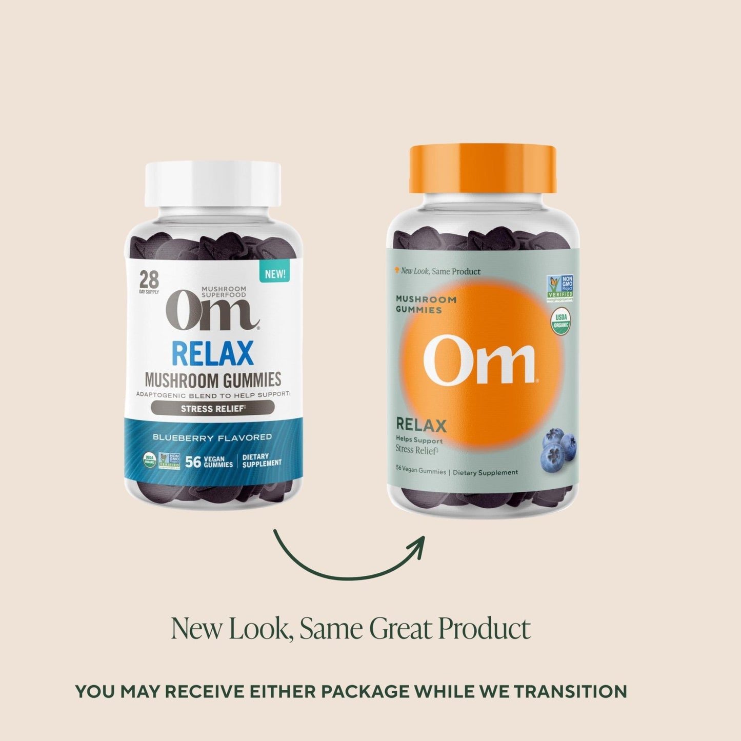OM MUSHROOM SUPERFOOD Master Blend Mushroom Gummies – Organic 10-Mushroom Complex with Ashwagandha – Supports Immunity, Gut Health & Stress Relief – Mixed Berry Flavor – 28 Servings, 56 Count. - PrimeBioHealth - canada supplements