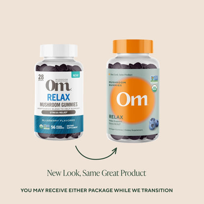 OM MUSHROOM SUPERFOOD Master Blend Mushroom Gummies – Organic 10-Mushroom Complex with Ashwagandha – Supports Immunity, Gut Health & Stress Relief – Mixed Berry Flavor – 28 Servings, 56 Count. - PrimeBioHealth - canada supplements