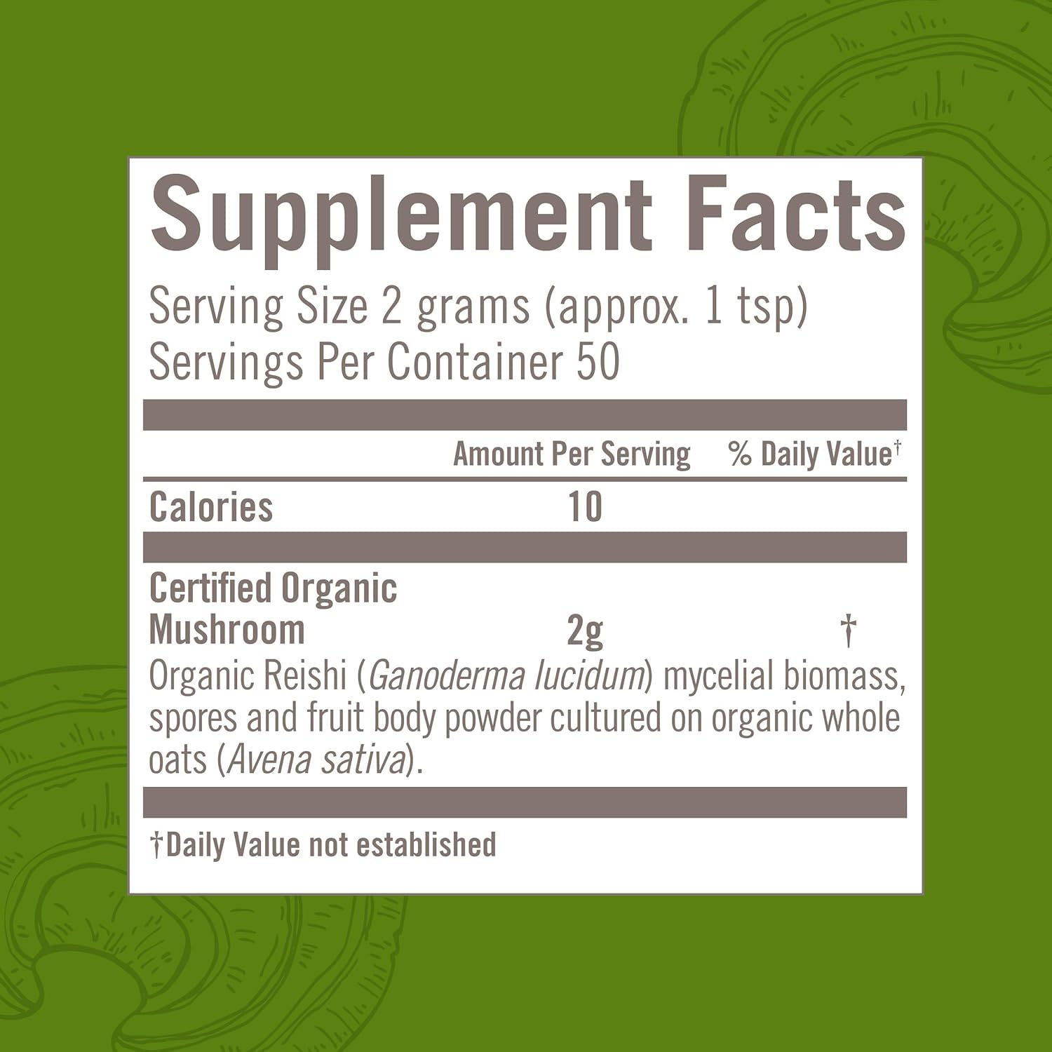 Om Mushroom Superfood Reishi Organic Mushroom Powder, 100 Servings, Organic Adaptogen Powder for Stress Relief and Immune Health - PrimeBioHealth - canada supplements