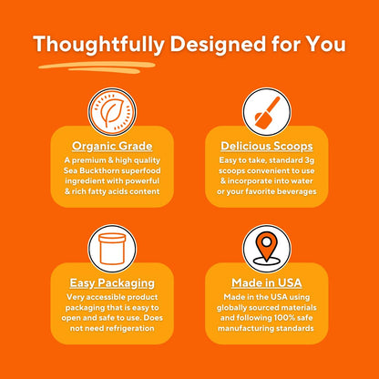 Omega 7 Sea Buckthorn Berry Oil 1000mg for Hair, Skin, Nails, Heart Health Support - 34% Palmitoleic Acid & Natural Omega 3 6 9 Fatty Acids Supplement - 120 Capsules, Non-GMO, Gluten-Free - PrimeBioHealth - canada supplements