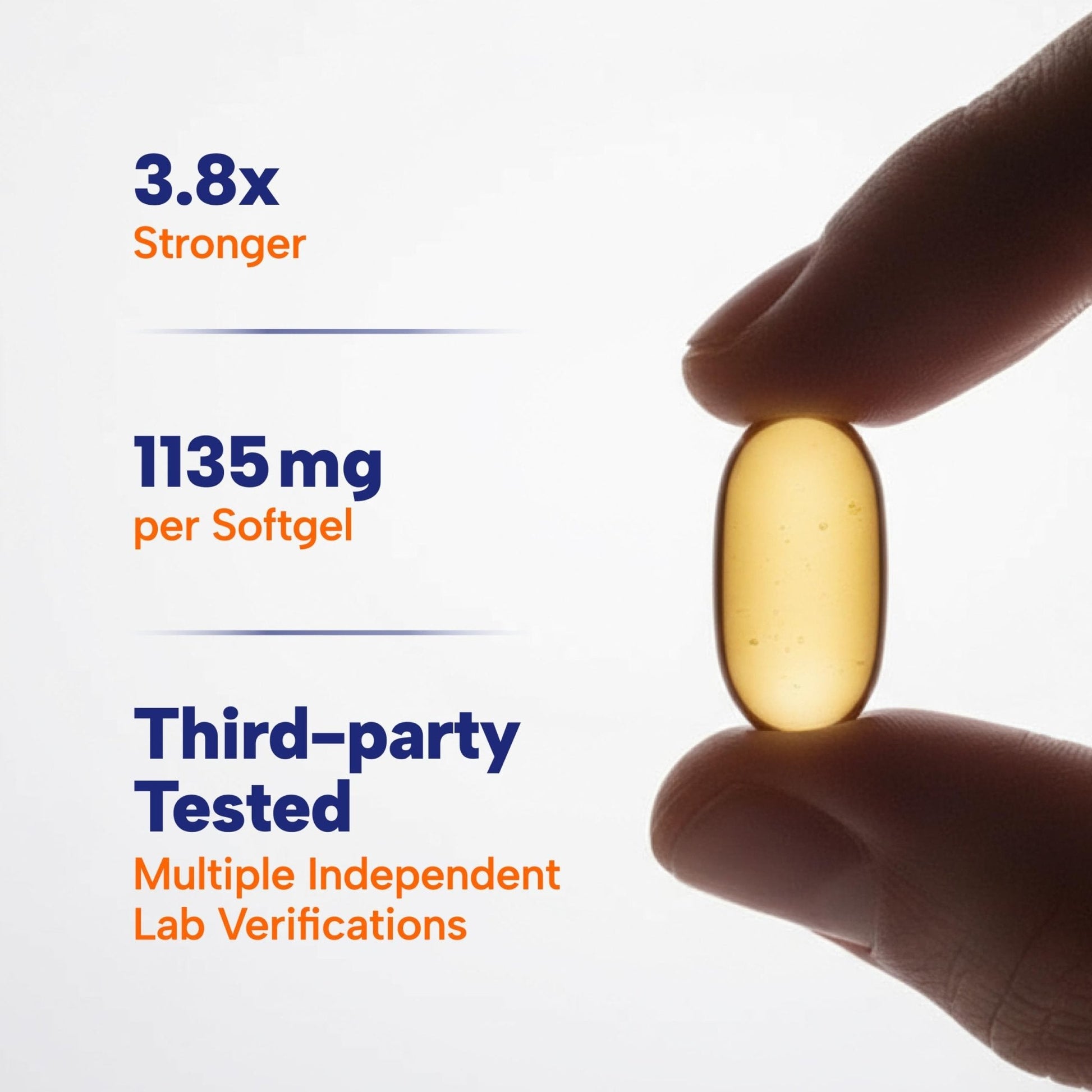 OmegaVia Ultra Concentrated Omega 3 Fish Oil Burpless, 60 Softgels, Triple Strength Omega 3 Fish Oil Supplements, 1135 mg Pure Omega3, No Fishy Burps, High EPA DHA DPA, IFOS 5-Star - PrimeBioHealth - canada supplements