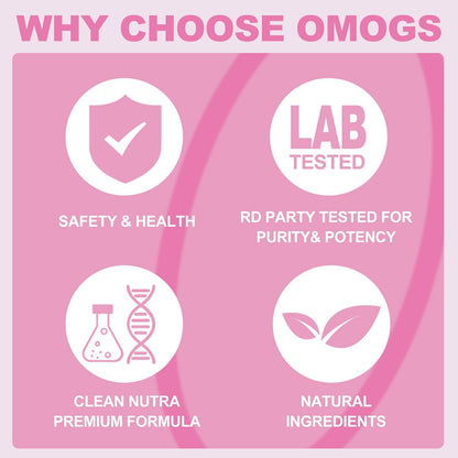 OMOGS Collagen Peptides Powder, with Prebiotics & Cranberry Extract -Hydrolyzed Collagen Peptides Support Hair, Skin, Nail, Bone & Digestive Health - PrimeBioHealth - canada supplements