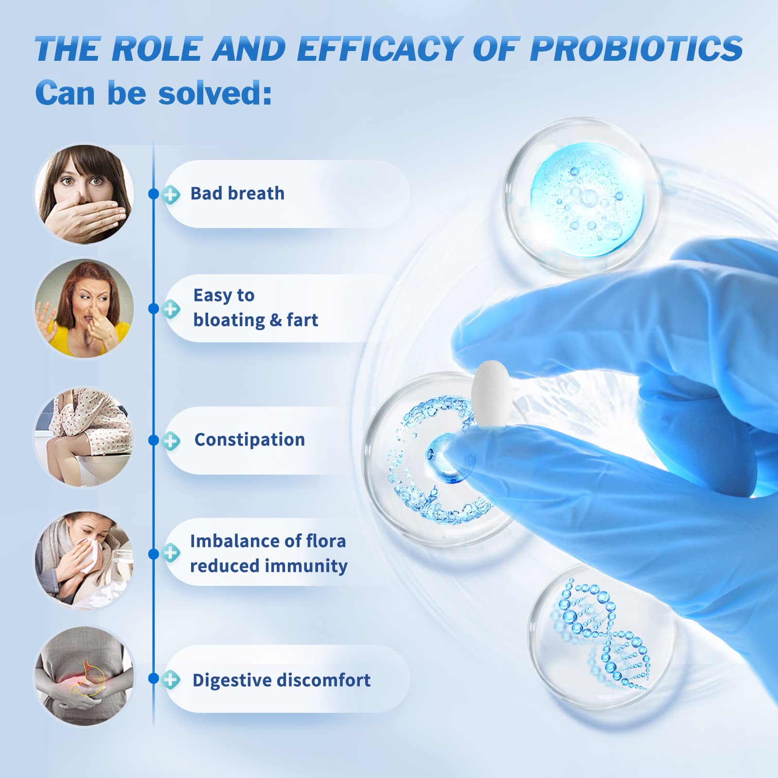 OMOGS Probiotics 90 Billion CFUs 18 Strains, with 3 Organic Prebiotics & Vitamin C, Nutritional Supplement for Women, Men & Kids, Support Metabolism - PrimeBioHealth - canada supplements