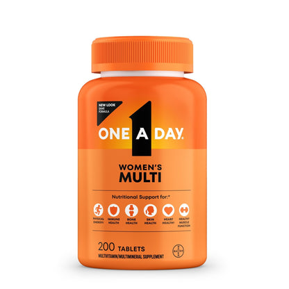 One A Day Multivitamin for Women- Daily Vitamins for Woman with Biotin, Calcium, Folic Acid, Iron & Zinc, Complete Women’s Vitamins - PrimeBioHealth - canada supplements