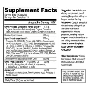 ONNIT Total Gut Health Daily Digestive Support, IGEN™ Non-GMO Tested Digestion Supplement for Women and Men with 7 Strains of Probiotics, - PrimeBioHealth - canada supplements