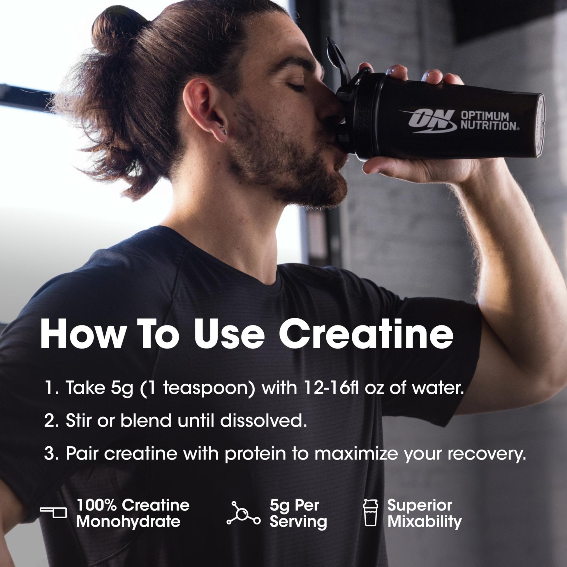Optimum Nutrition Micronized Creatine Monohydrate Powder, Unflavored, 120 Servings, 600 Grams (Packaging May Vary) - PrimeBioHealth - canada supplements