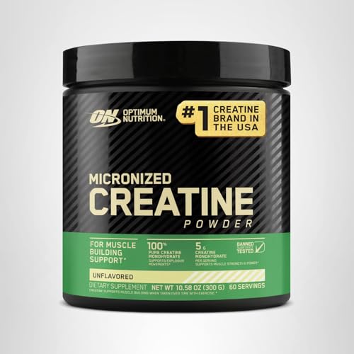 Optimum Nutrition Micronized Creatine Monohydrate Powder, Unflavored, 120 Servings, 600 Grams (Packaging May Vary) - PrimeBioHealth - canada supplements