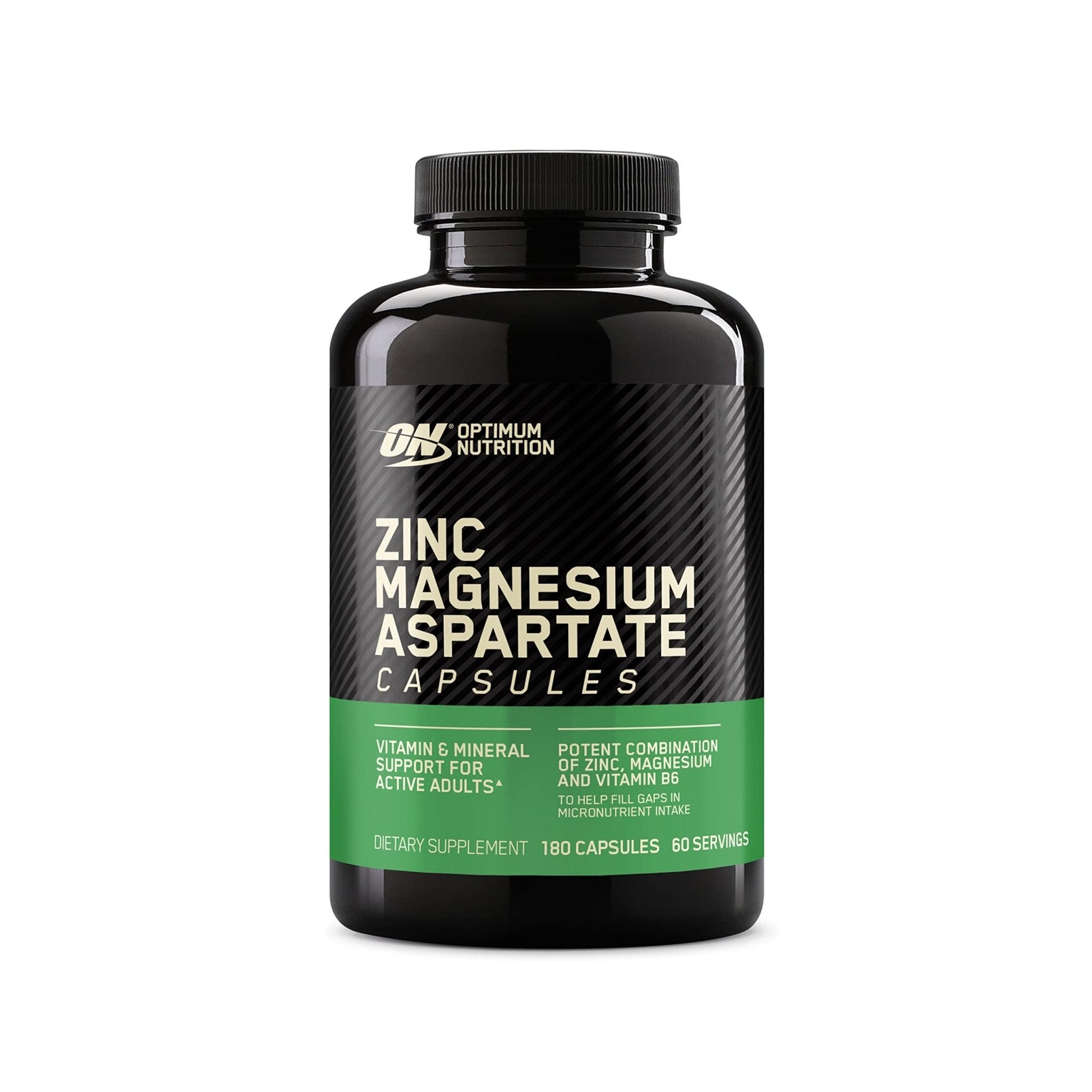 Optimum Nutrition Muscle Recovery and Endurance Supplement for Men and Women, Zinc and Magnesium Supplement, 180 Count - PrimeBioHealth - canada supplements