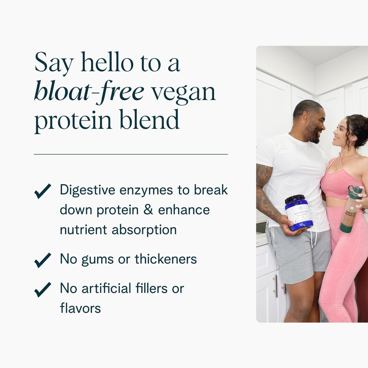 Ora Organic Plant-Based Protein Powder - 23g Protein for Women and Men - Vanilla Flavor 20 Servings, Vegan, Clean Protein - PrimeBioHealth - canada supplements