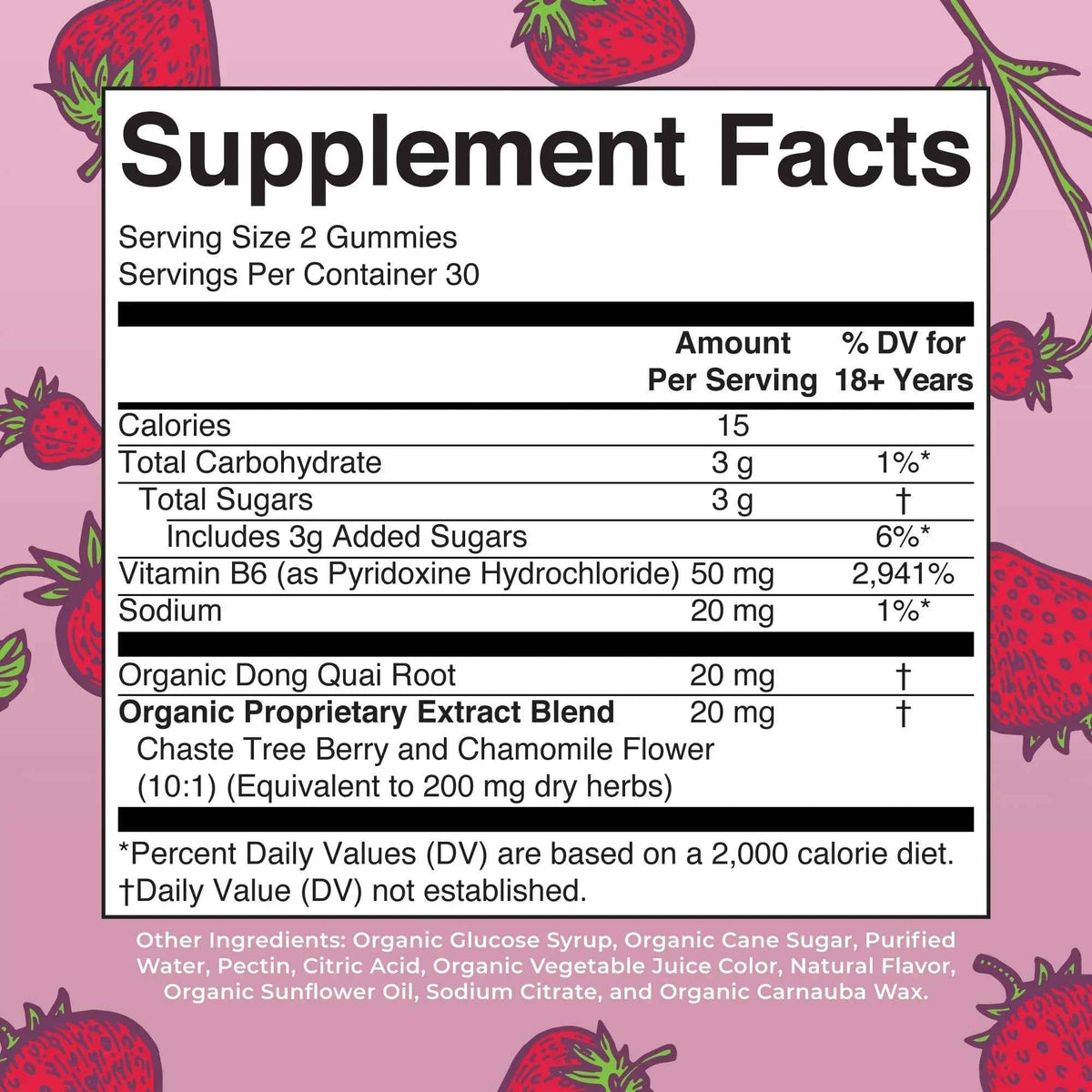 Organic Menstrual Support Gummies by MaryRuth's | for The Relief of Common Symptoms of Premenstrual Syndrome | PMS Support | Premenstrual Mood Support | USDA Organic | Non-GMO | Vegan | 30 Servings