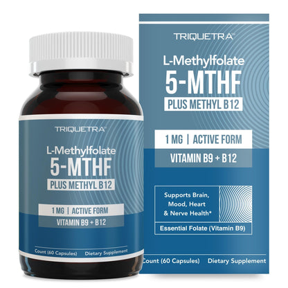 Organic Methyl Folate 1000 mcg + Methyl B12 Cofactor (300 Servings) – Metabolically Active 5-MTHF Form, Organic Berry Flavor, Liquid Sublingual Form – Mood, Cognition, Methylation, Pregnancy (1oz) - PrimeBioHealth - canada supplements