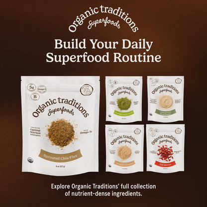 Organic Traditions Camu Camu Powder Organic, Camu Camu Powder from Amazon Superfruit, Rich in Wholefood Vitamin C, Bright Tangy Superfood Ingredient for Smoothies, Plant Based Non GMO, 100g / 3.5oz - PrimeBioHealth - canada supplements
