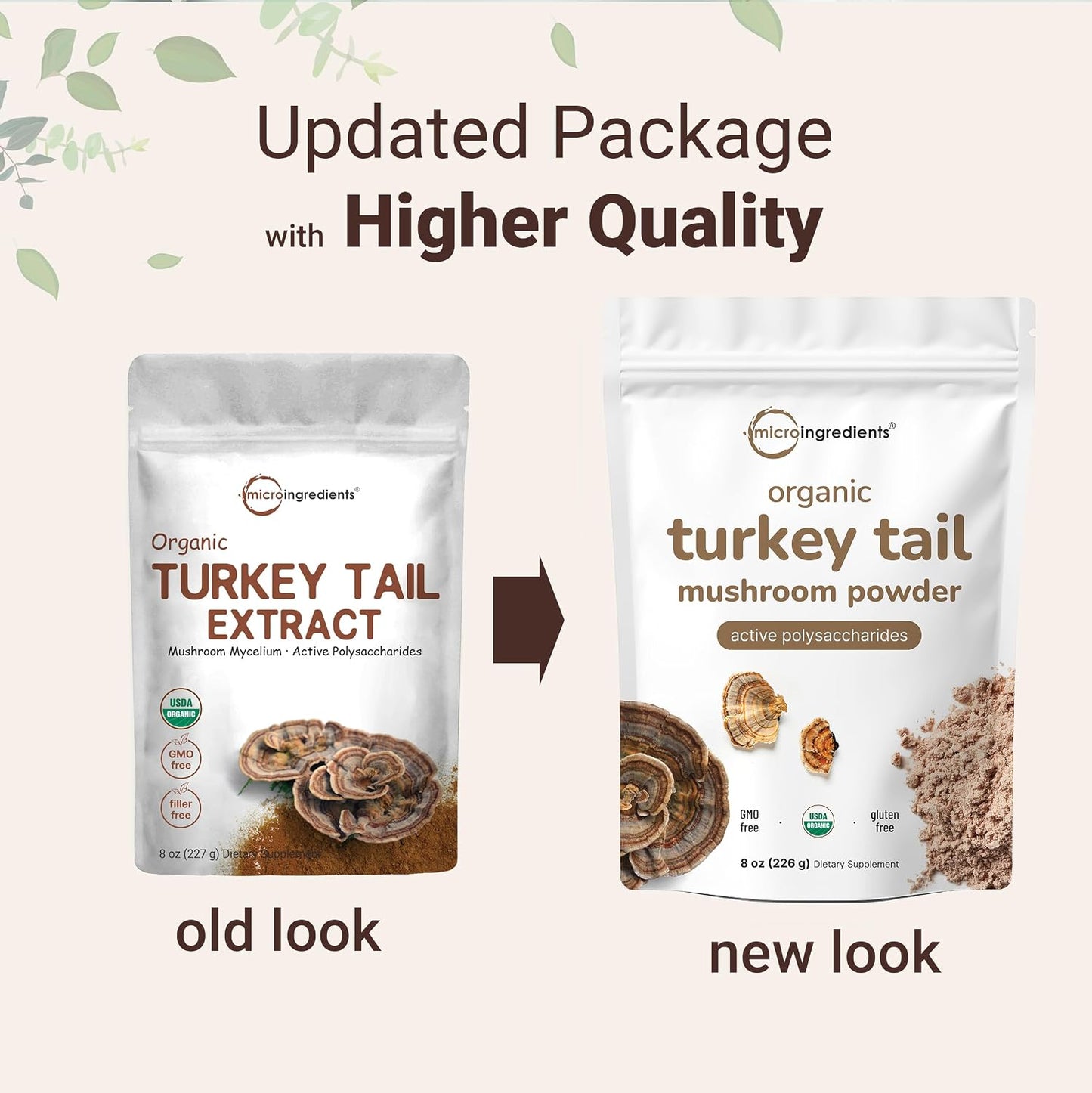 Organic Turkey Tail Mushroom Powder (50:1 Extract), 8 Ounce | Freeze Dried with Active Polysaccharides, Supports Immune Response & Cellular Level, Pet Friendly - PrimeBioHealth - canada supplements