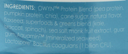 OWYN Only What You Need Plant-Based Protein Powder, Smooth Vanilla, 1.05 lbs - PrimeBioHealth - canada supplements