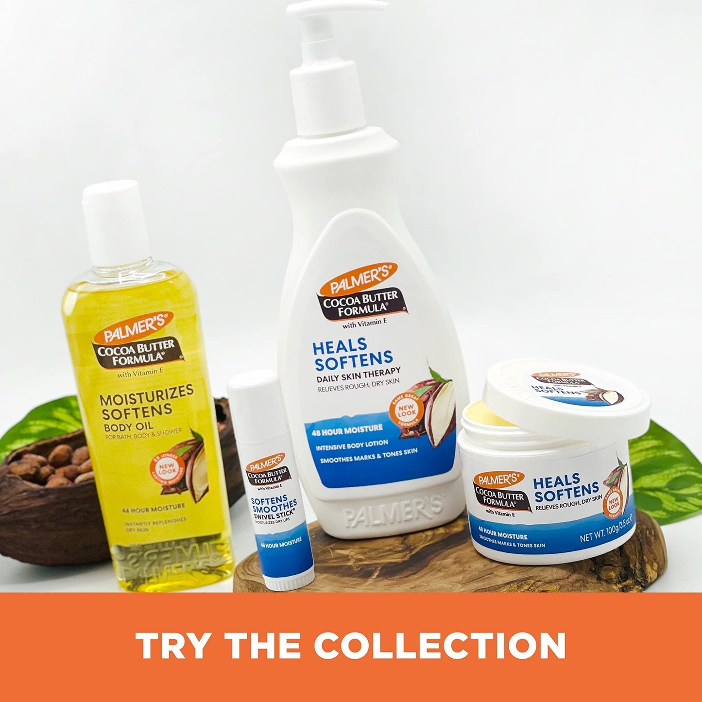 Palmer's Cocoa Butter Formula Moisturizing Swivel Stick with Vitamin E, Lip Balm for Valentine's Day, Face & Body Moisturizer Stick - PrimeBioHealth - canada supplements