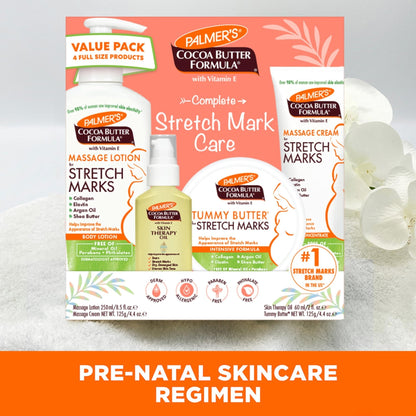 Palmer's Cocoa Butter Formula Pregnancy Skin Care Kit for Stretch Marks and Scars, Dermatologist Approved - PrimeBioHealth - canada supplements