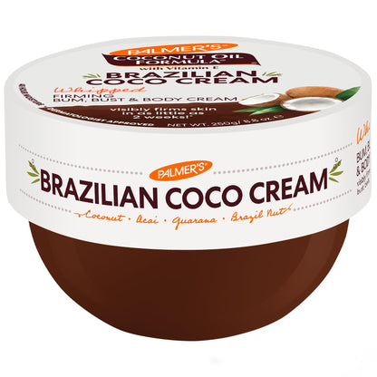 Palmer's Coconut Oil Formula Brazilian Coco Cream with Vitamin E, 8.8 Fl Oz, Whipped Bum - PrimeBioHealth - canada supplements