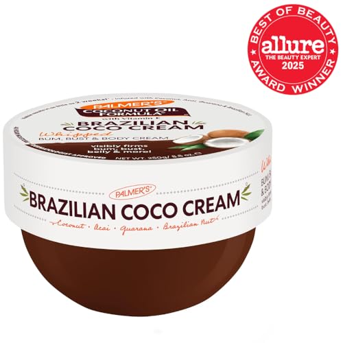 Palmer's Coconut Oil Formula Brazilian Coco Cream with Vitamin E, 8.8 Fl Oz, Whipped Bum - PrimeBioHealth - canada supplements