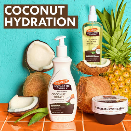 Palmer's Coconut Oil Formula Brazilian Coco Cream with Vitamin E, 8.8 Fl Oz, Whipped Bum - PrimeBioHealth - canada supplements
