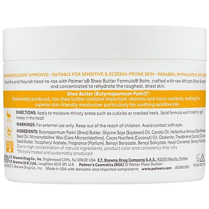 Palmer's Shea Butter Formula Raw African Shea Butter Balm, Nourishing Body Moisturizer - PrimeBioHealth - canada supplements