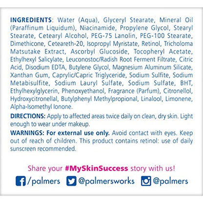 Palmer's Skin Success Anti-Dark Spot Fade Cream with Vitamin E and Niacinamide, for All Skin Types 2.7 Ounce - PrimeBioHealth - canada supplements