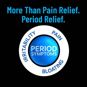 Pamprin Multi-Symptom Formula, with Acetaminophen, Menstrual Period Symptoms Relief, 20 Caplets (Pack of 3)