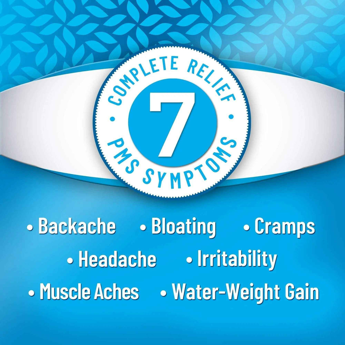 Pamprin Multi-Symptom Formula, with Acetaminophen, Menstrual Period Symptoms Relief, 20 Caplets (Pack of 3)