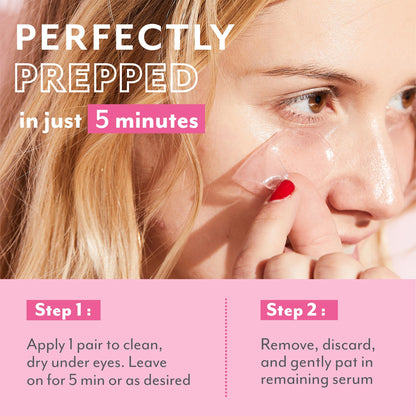 Patchology Serve Chilled Rosé Hydrating Under Eye Patches – Hyaluronic Acid & Antioxidant-Infused Eye Masks to Reduce Dark Circles - PrimeBioHealth - canada supplements