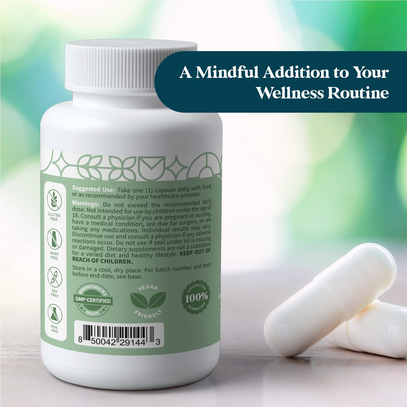Pattern Wellness Sea Moss Complex – Sea Moss, Burdock Root, Bladderwrack, Vitamin C & Ginger – Supports Immune & Digestive Health – Vegan, Non-GMO – 30 Capsules - PrimeBioHealth - canada supplements