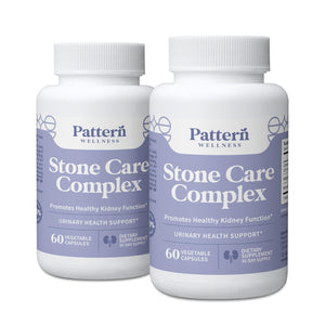 Pattern Wellness Stone Care Complex – Supports Healthy Kidney & Urinary Function – with Chanca Piedra, Chamomile Extract & Boron – 3rd Party Lab Tested – Vegan, Non-GMO - 60 Capsules - PrimeBioHealth - canada supplements