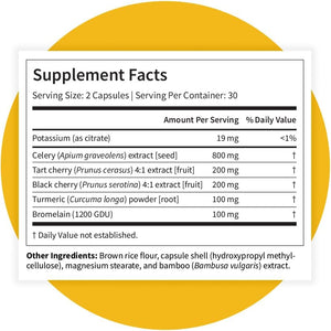 Pattern Wellness Uric Acid Support Supplement – Supports Uric Acid Balance & Joint Wellness – Herbal Formula – 3rd Party Lab Tested – 60 Veggie Capsules - PrimeBioHealth - canada supplements