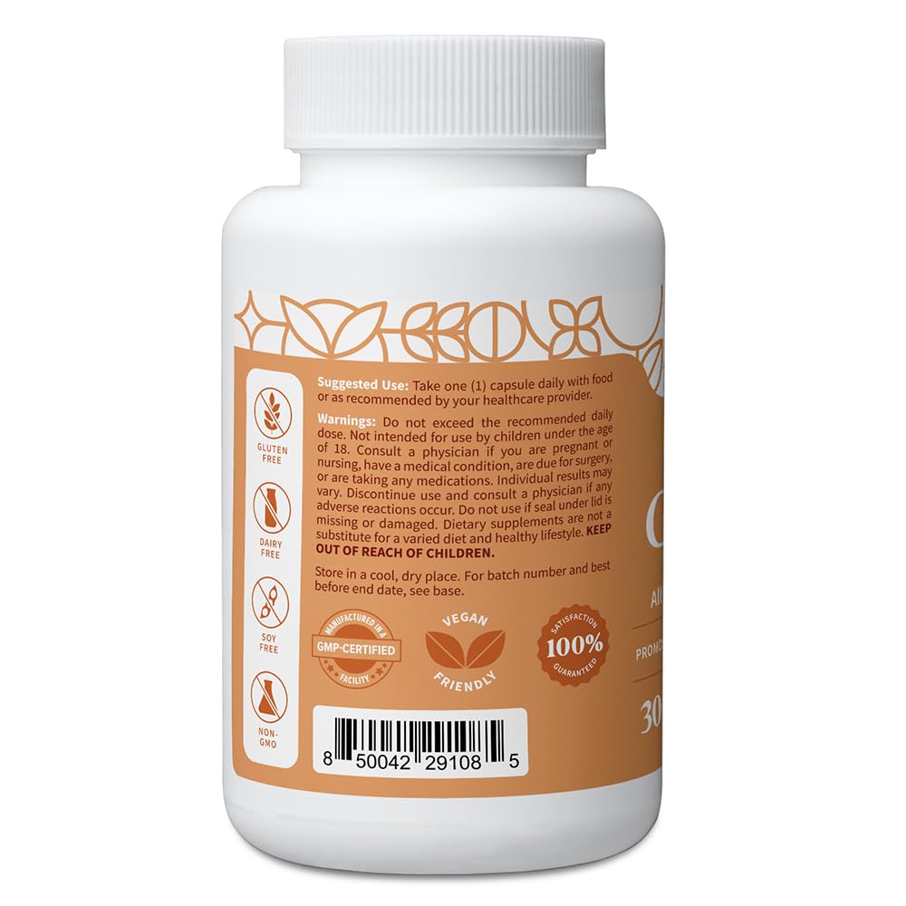 Pattern Wellness Zinc Complex – Supports Immune, Skin & Digestive Health – High Absorption Zinc with Vitamin C, Probiotics & Natural Blends – 30 Vegan Capsules - PrimeBioHealth - canada supplements