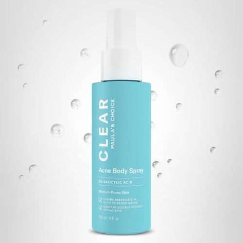Paula's Choice CLEAR Exfoliating Back & Body Acne Spray, Bacne Spray with 2% BHA Salicylic Acid Back Acne Treatment for Clogged Pores - PrimeBioHealth - canada supplements