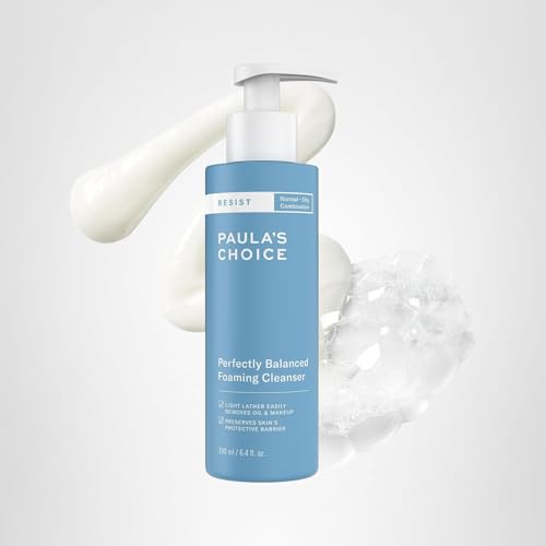 Paula's Choice RESIST Perfectly Balanced Foaming Facial Cleanser, Face Cleanser with Hyaluronic Acid & Aloe, Anti-Aging Face Wash - PrimeBioHealth - canada supplements