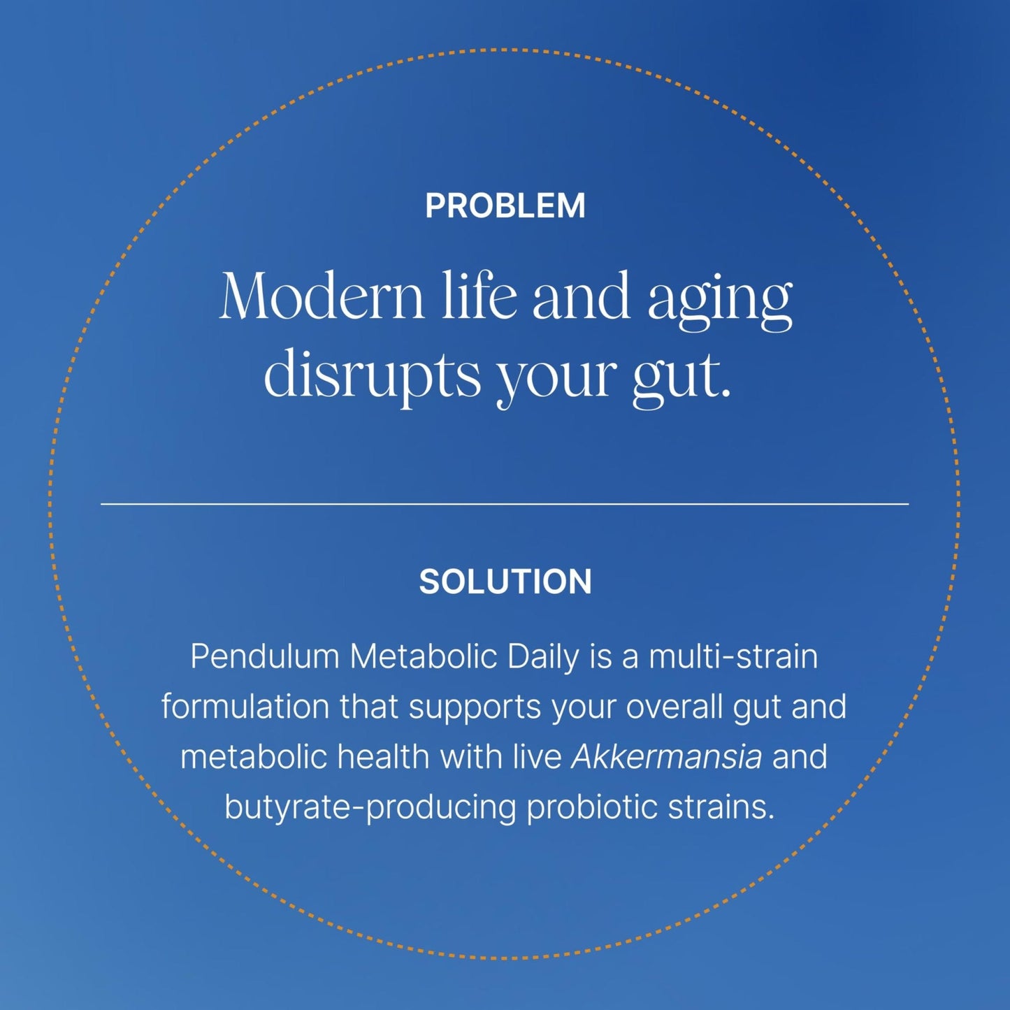 Pendulum Metabolic Daily - Multi-Strain Probiotic with Akkermansia muciniphila to Support Metabolism and Sustain Energy Levels - PrimeBioHealth - canada supplements