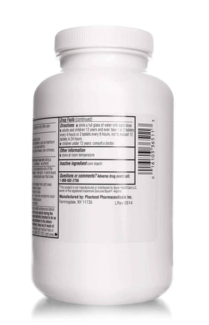 PHARBEST Aspirin 325 mg | Regular Strength | 1000 Count Uncoated Tablets
