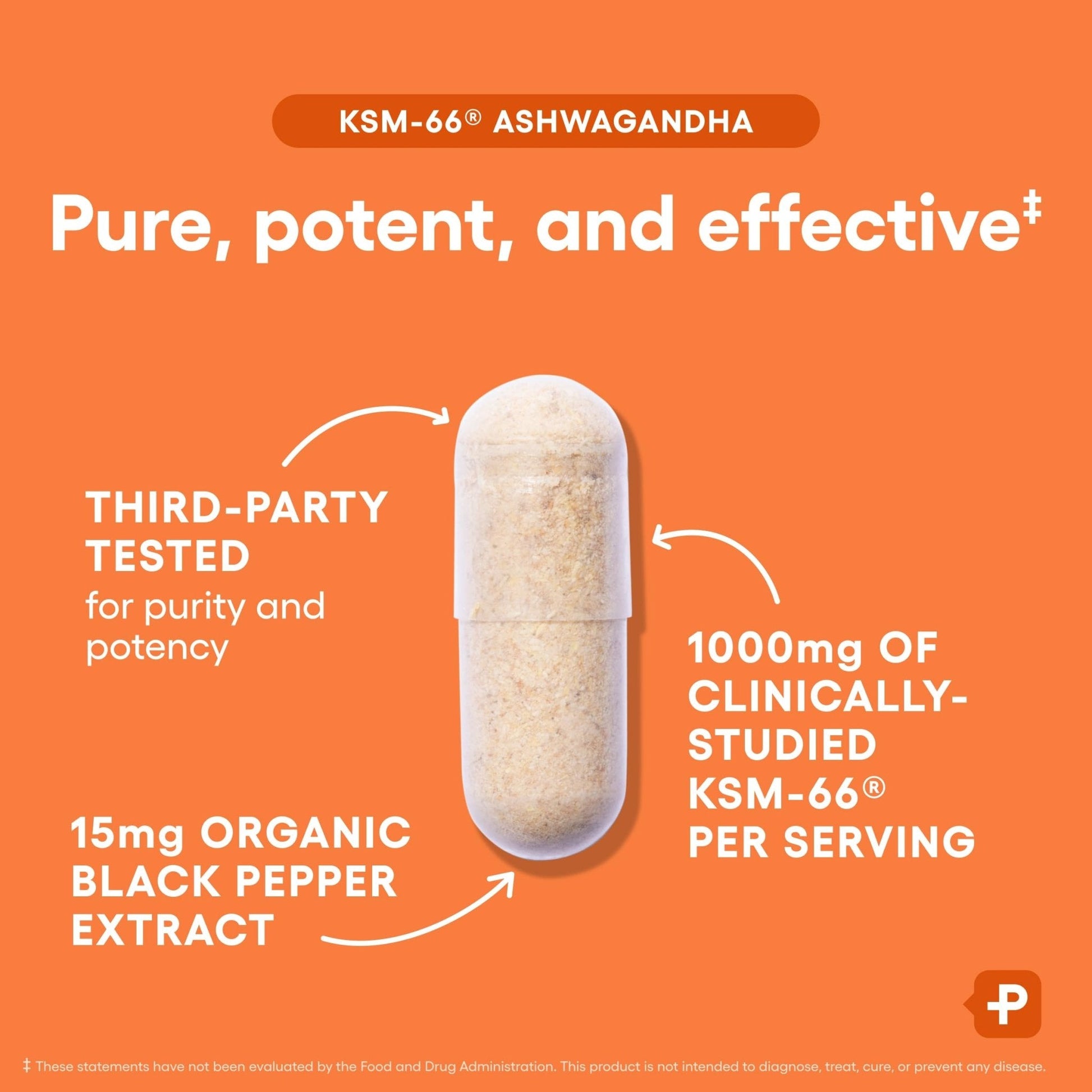 Physician's CHOICE KSM-66 Ashwagandha Root Powder Extract 1,000mg - Organic - with Black Pepper for Maximum Absorption - 5% Withanolides - PrimeBioHealth - canada supplements