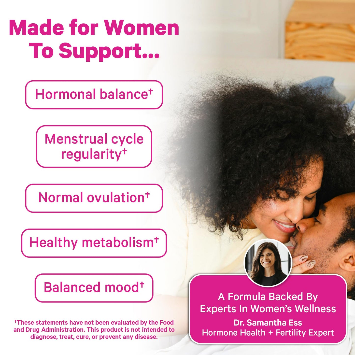 Pink Stork Myo-Inositol & D-Chiro Inositol: 3.6:1 Blend to Support Fertility, Hormone Balance for Women - Ovarian Function, Ovulation, Conception, and Period Support Supplement - 60 Capsules - PrimeBioHealth - canada supplements