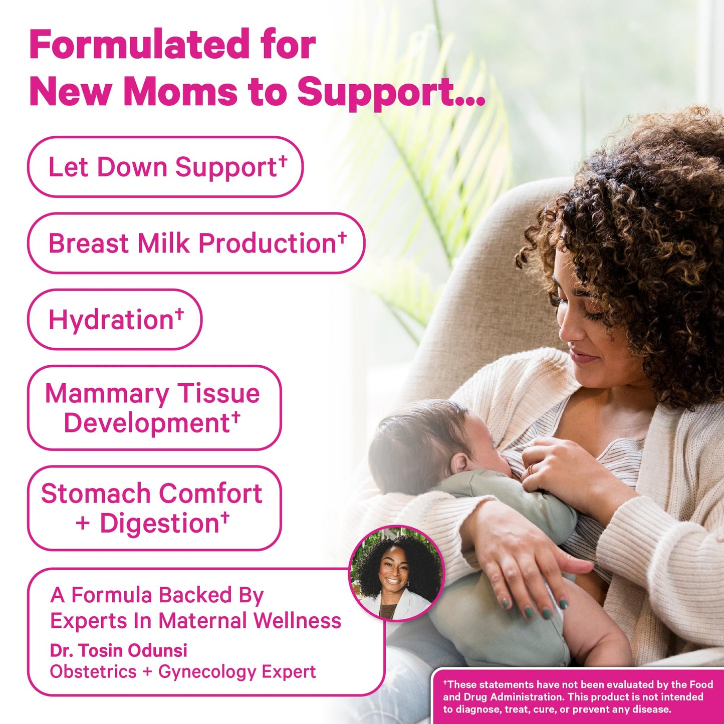 Pink Stork Organic Lactation Tea – Fenugreek, Fennel, Milk Thistle + More – Support for Breastfeeding, Pumping, Hydration, Milk Flow – Smooth Vanilla – 15 Sachets, Caffeine-Free - PrimeBioHealth - canada supplements