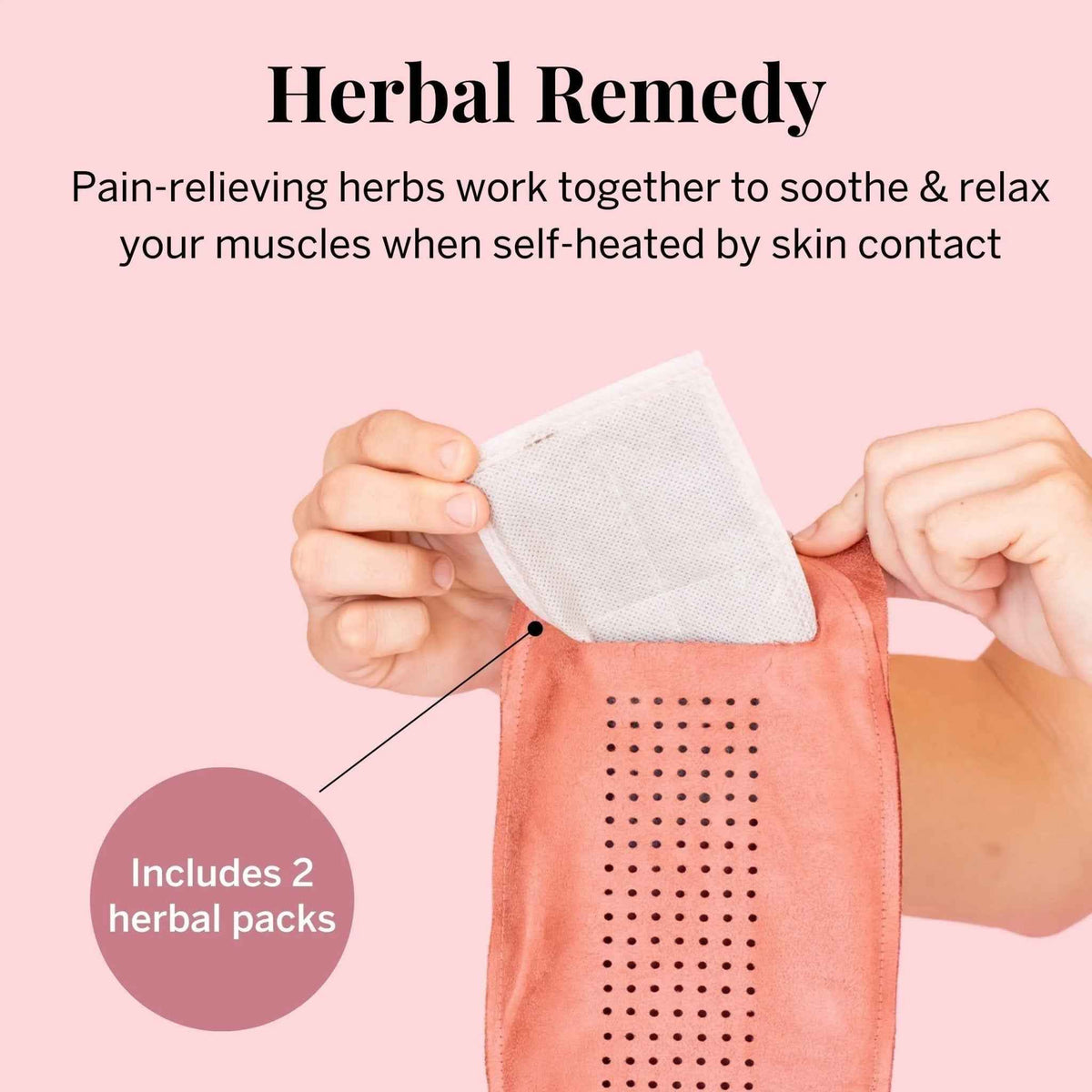 Pixie Period Heating Pad for Cramps - Thinnest Wearable Heating Pad for Feminine Care - Unnoticeable Under Clothes - Best Portable Pain Relief Heat Belt On The Market - Hours of Menstrual Pain Relief