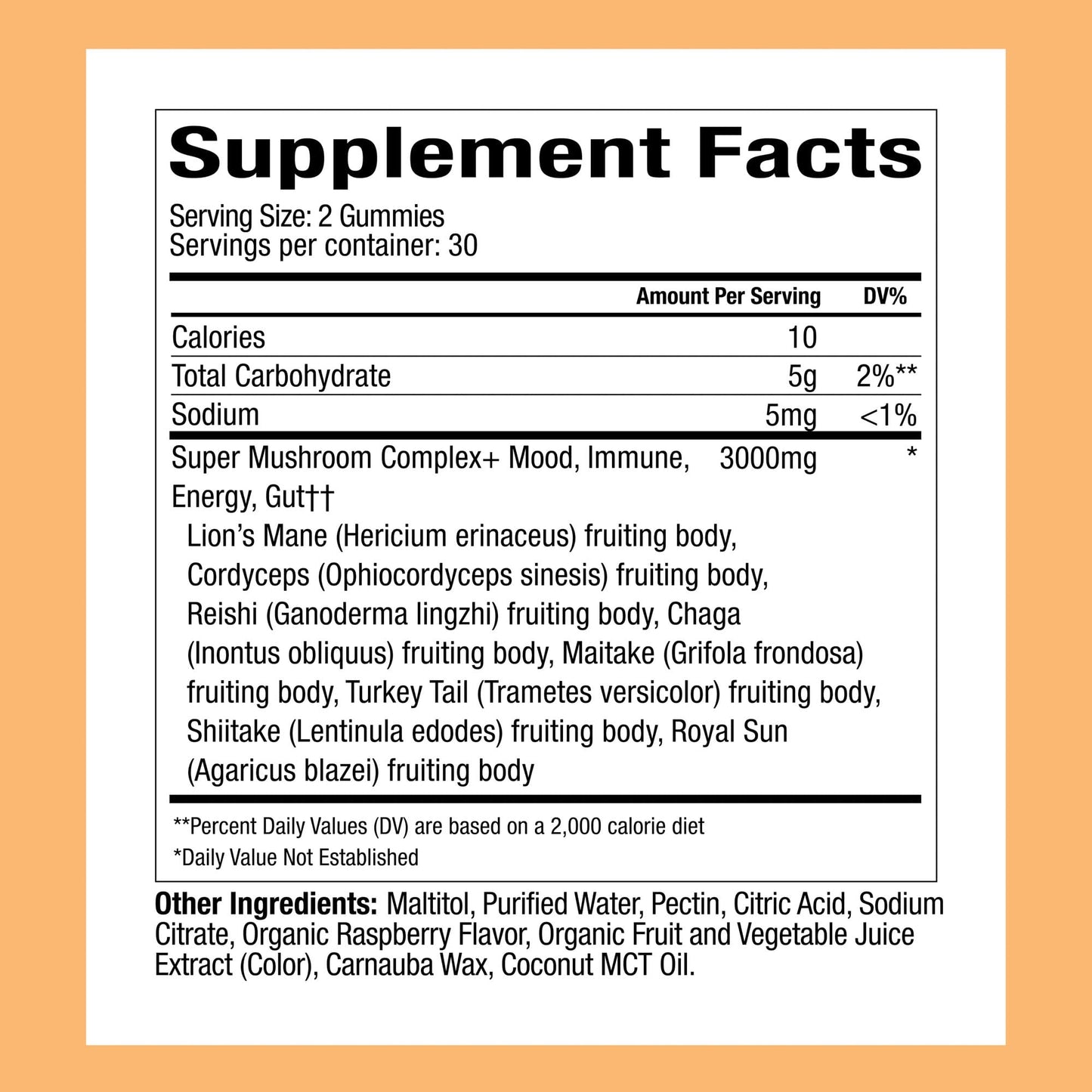 Plant People WonderDay Mushroom Gummies - Lion’s Mane, Cordyceps, Chaga Mushroom Supplement to Support Immune System De-Stress Boost Mood & Energy in Adults Natural - PrimeBioHealth - canada supplements