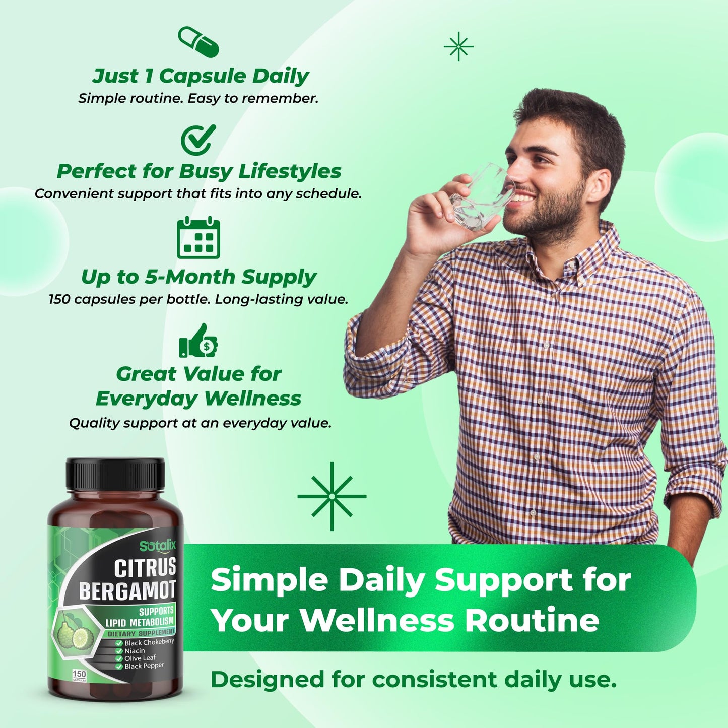 Premium Citrus Bergamot Organic Bergamot Supplement with Niacin Black Chokeberry Olive Leaf Black Pepper - PrimeBioHealth - canada supplements