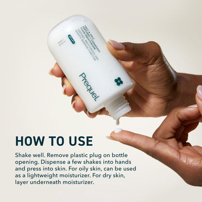 Prequel Skin Half and Half Fluid Moisturizer Face Cream. Lightweight Ceramide Peptide Lotion for All Skin Types - PrimeBioHealth - canada supplements
